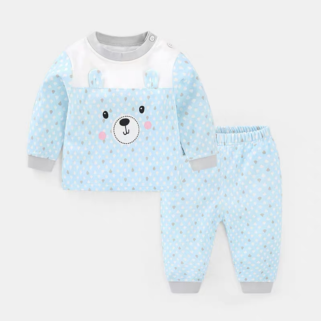 Pajamas with a bear