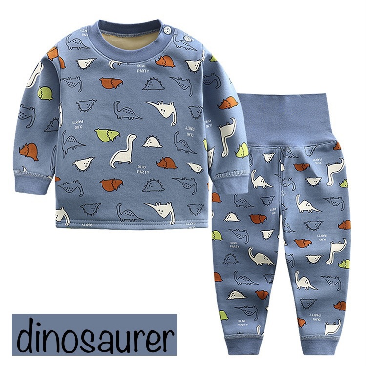 Pajamas with dinosaurs (warm)