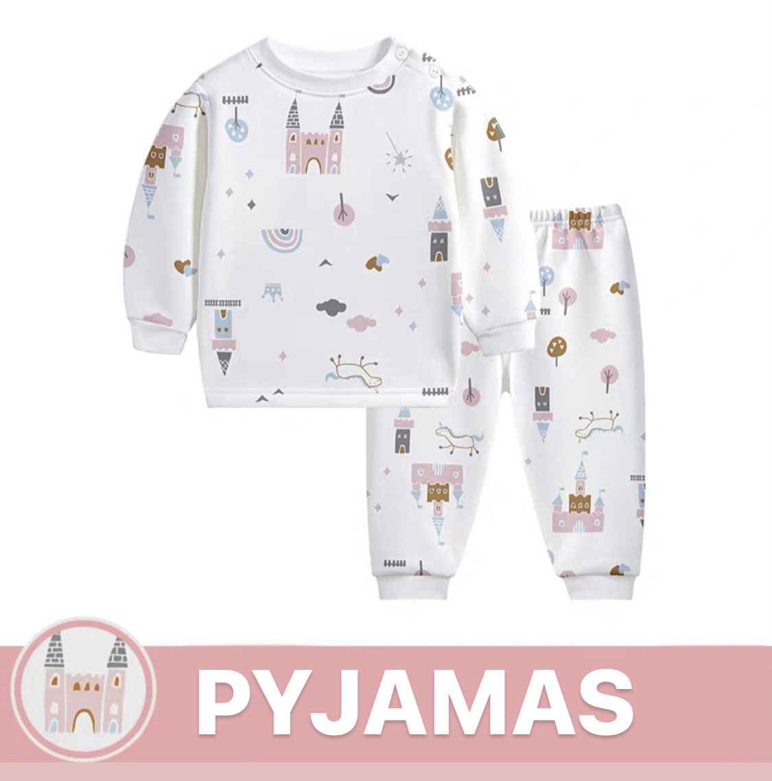 Pajamas for princesses (warm)